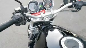 Работа прогретого двигателя Suzuki Bandit 1200