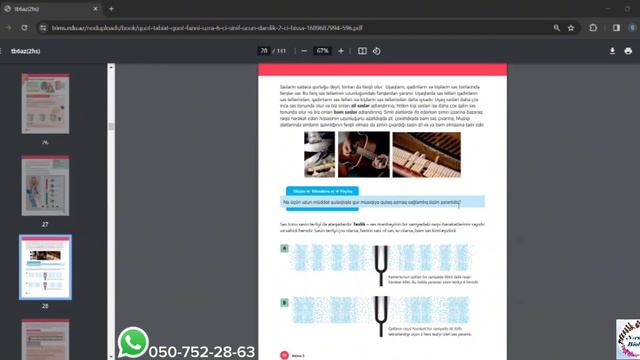 Təbiət fənni, 6-cı sinif. Səslər bir-birindən necə fərqlənir? смотреть онлайн