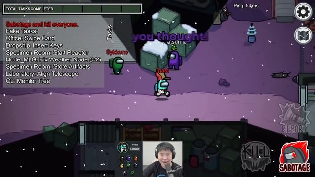 Disguised Toast's 10,000 IQ Among Us special... смотреть онлайн