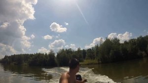 Кайман N285 и Hidea9.8 тащит wakeserf