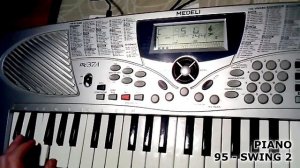 Детский синтезатор Medeli mc37a, обзор звучания стилей Piano