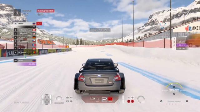Gran turismo 7 | Subaru WRX Gr.B Road Car race на Lake Louise смотреть онлайн
