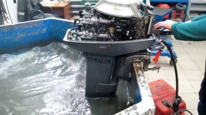 Мотор лодочный Yamaha 20DEM, б/у
