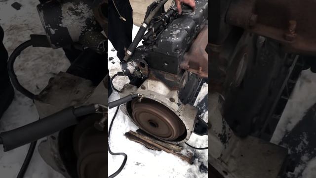 Двигун MAN D0226. Пробний запуск #rotruck #ом366 #d0826 смотреть онлайн