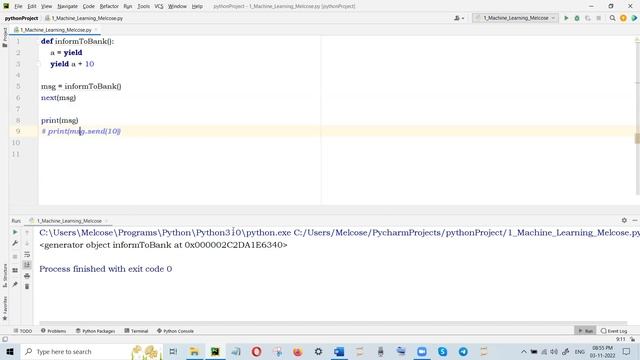 Day 32- Batch 3 - Python Generators,Iterators and Iterable - Part 3