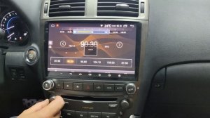 Lexus IS 250 2006. Монтаж магнитолы и камер 360.