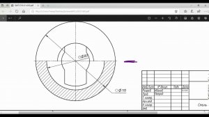 Модель и чертеж шара в Autodesk Inventor