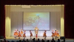 «Наш красавец самовар» - младшая группа, Образцовый коллектив ансамбль народного танца «Капельки»