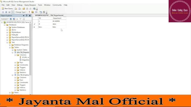 Create table with Foreign Key in SQL | Foreign key between two tables | Foreign key explain in hind