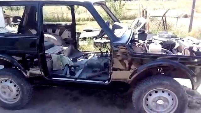 покраска нивы в цвет Космос смотреть онлайн