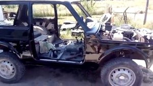 покраска нивы в цвет Космос