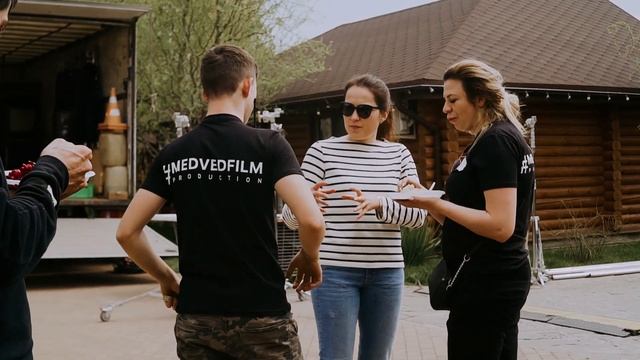 Бэкстейдж съемки рекламы МТС в Усадьбе «Фамилия»