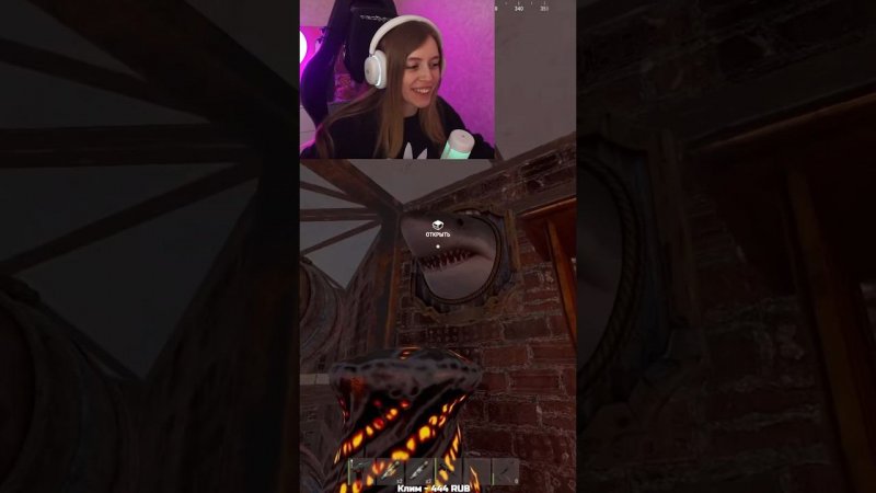 Мами шарк теперь на стене  #раст #френдли #rust