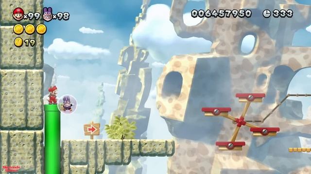 New Super Mario Bros. U Deluxe – 2 Players Walkthrough Co-Op (+Bonus) смотреть онлайн