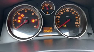 Самодиагностика на Opel Astra H