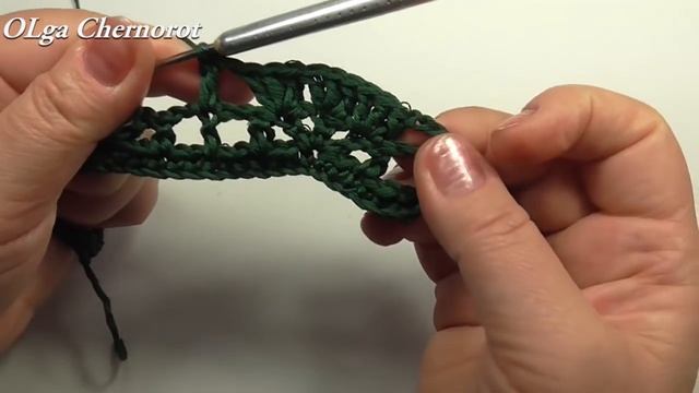Пальто крючком  Узор для длинного пальто