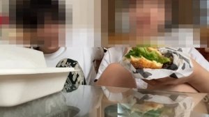 #25 【昼ごはん】バーガー頬張っていくうううう