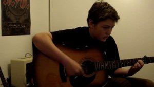 Wonderwall - Oasis - Samick LW-015 GE (Acoustic Cover)