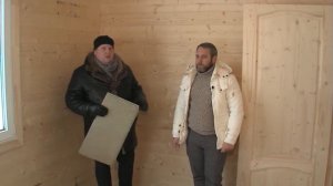 Строительство дачного дома зимой. Компания Строй Артель.