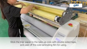 Полуавтоматический рулонный ламинатор FM 1600D