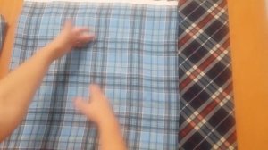 Ткани в клетку. Особенности работы с тканью. Урок №25.mp4