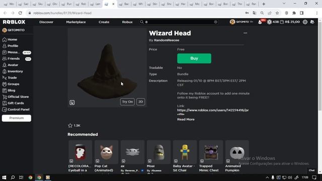 Roblox 18 Bundle UGC FREE смотреть онлайн