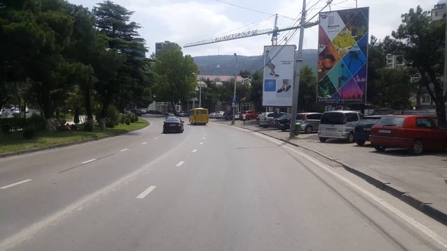 Tbilisi 26.07.2018. Saburtalo-Vake. Vazha Pshavela - Tamarashvili - Chavchavadze - TSU building 2 смотреть онлайн