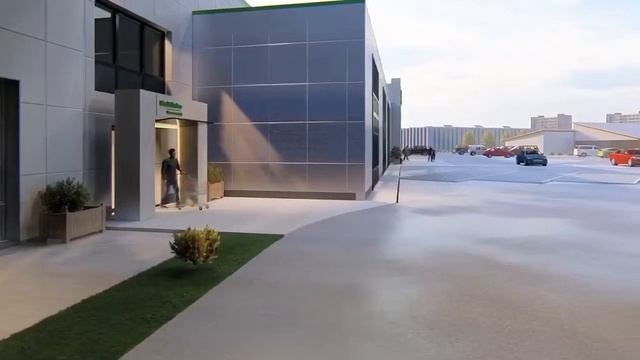 Проект строительного супермаркета в городе Weil-der-Stadt (Германия) смотреть онлайн