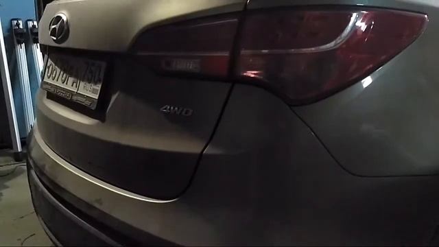 Электропривод задней двери Hyundai Santa Fe DM 2012-2014 v.2 + смотреть онлайн