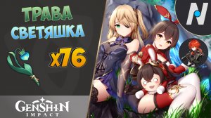 ТРАВА-СВЕТЯШКА - СБОР ВСЕЙ. ЛУЧШИЙ МАРШРУТ | GENSHIN IMPACT