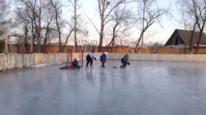 Тренировка. хоккей