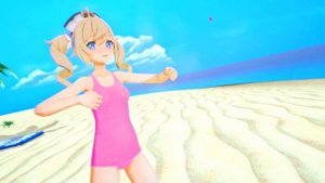 【Genshin Impact MMD／4K／60FPS】Barbara【ワタシノテンシ】