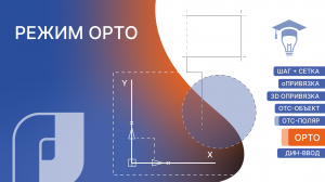 Точное позиционирование в nanoCAD: режим ОРТО