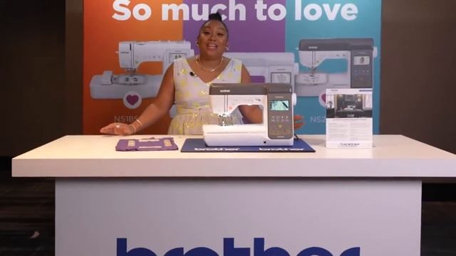 Meet Our NEW NS2850D Combo Machine With Brother Ambassador Tabitha Sewer! смотреть онлайн