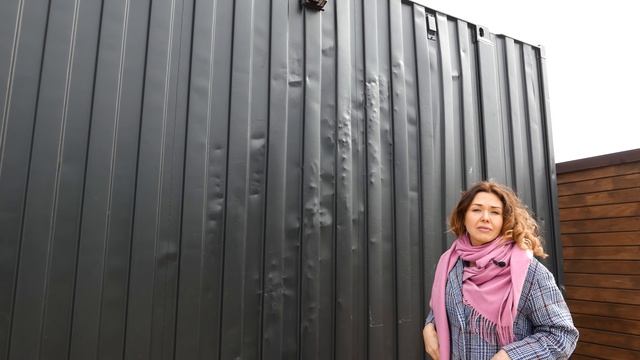 Модульный мини-дом из контейнеров//Дома из морских контейнеров с панорамными окнами
