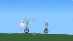 Подвеска в Spaceflight Simulator