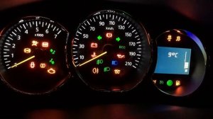 Renault Logan II (x52). Тест приборной панели.