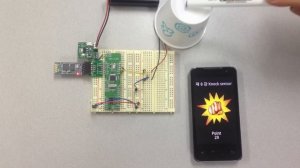 Arduino Bluetooth Android Phone Project "Piezo Sensor Control"(피에조 센서 제어)