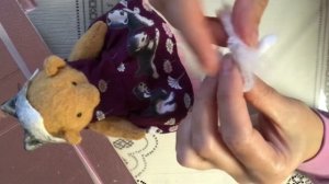 Часть 1. МК Котёнок ватный вата для тедди Spun игрушка ватная Cotton cat for teddy bear