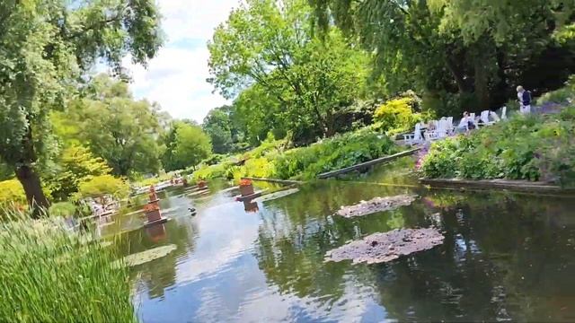 Park Planten un Blomen.Самый красивейший парк Гамбурга, который поразит вас своей природой.Часть 2. смотреть онлайн
