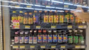 7-Eleven.  Паттайя 2023. Необычные напитки в магазине
