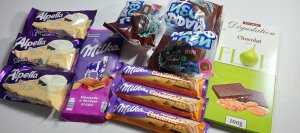 Асмр Шоколад! Много шоколадных вкусняшек я распаковываю и раскладываю на тарелку?для удовлетворения