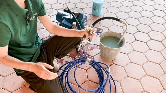 Как промывать безвоздушный аппарат после использования смотреть онлайн