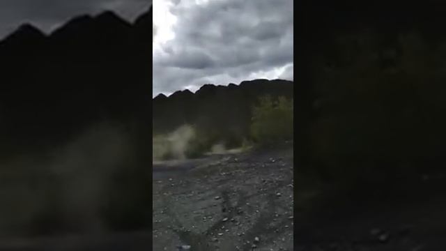 350 banshee rolls down the silt hills, rider fine