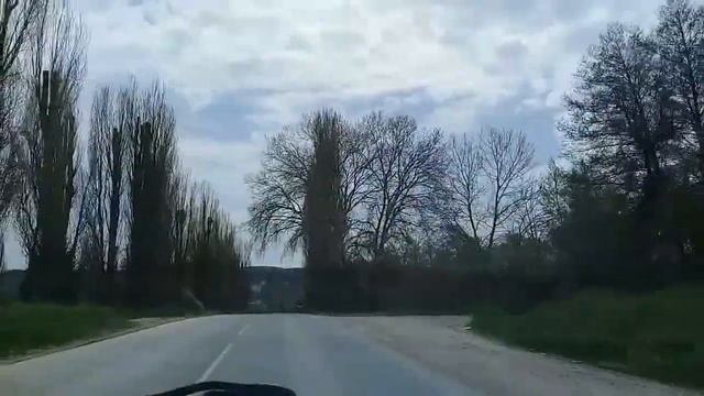 Дорога  Севастополь - с. Аромат , санаторий Чёрные воды. 29.09.2021.
