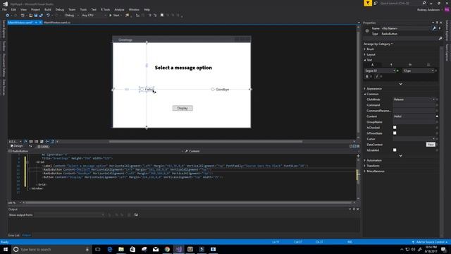 Create A Windows Desktop App C# (WPF) смотреть онлайн