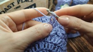 ЧЕПЧИК крючком 0- 3 месяцев / CROCHET CAP 0-3 months