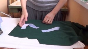 Как правильно вырезать и клеить большие и маленькие детали из дублерина на ткань