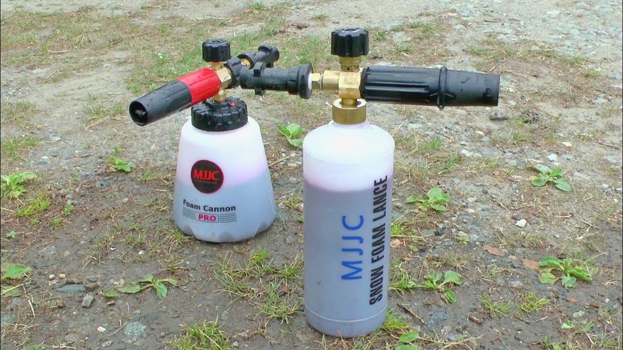 Что лучше? Новый MJJC Foam Cannon PRO или пенокомплект старого образца. смотреть онлайн