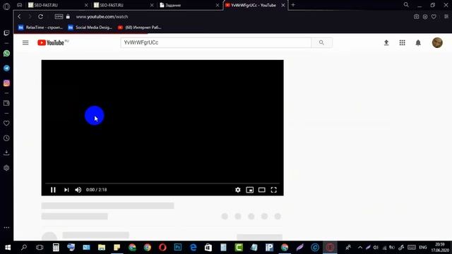 Выполнение задания Подписи YouTube, лайки, дизлайки (АВТОПРОВЕРКА) SEO.FAST.RU.